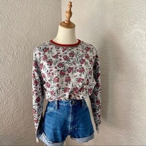 Vintage Jacklyn Smith Floral Paisley Sweatshirt